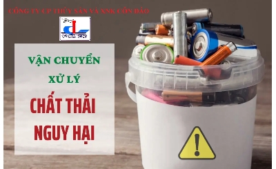 BÁO CÁO CÔNG TÁC QUẢN LÝ CHẤT THẢI NGUY HẠI XÍ NGHIỆP CBHS THUỘC CÔNG TY CP THỦY SẢN VÀ XNK CÔN ĐẢO - COIMEX 6 THÁNG ĐẦU NĂM 2025